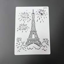 Creative Architecture Series Painting Template Cross Border Hollow City