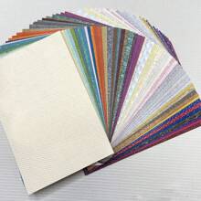 50 feuilles de carton perle de collection A6 à motifs non répétitifs, disponible dans une variété de motifs, idéal pour le scrapbooking, les invitations, les cartes de remerciement et les artisanats DIY !