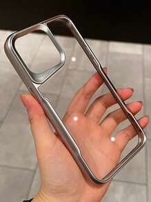 New Electroplated Matte Knife Edge Phone Case (Metal Texture, Knife Edge Design, Domestic Best-Selling)