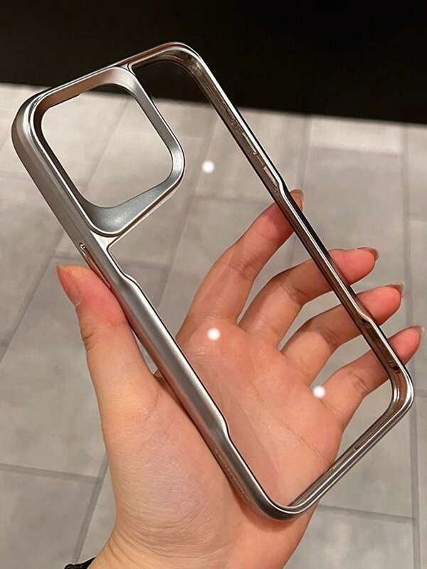 New Electroplated Matte Knife Edge Phone Case (Metal Texture, Knife Edge Design, Domestic Best-Selling)