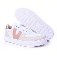 Blogger-Style Tennis Shoe Kit: Clutch Bag And Women's Tennis Shoes - Rusty Rose - View 6