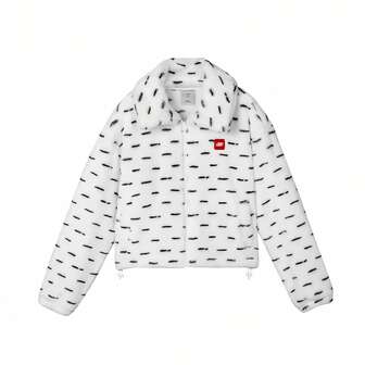 Skechers Damen warme gestrickte Fleecejacke