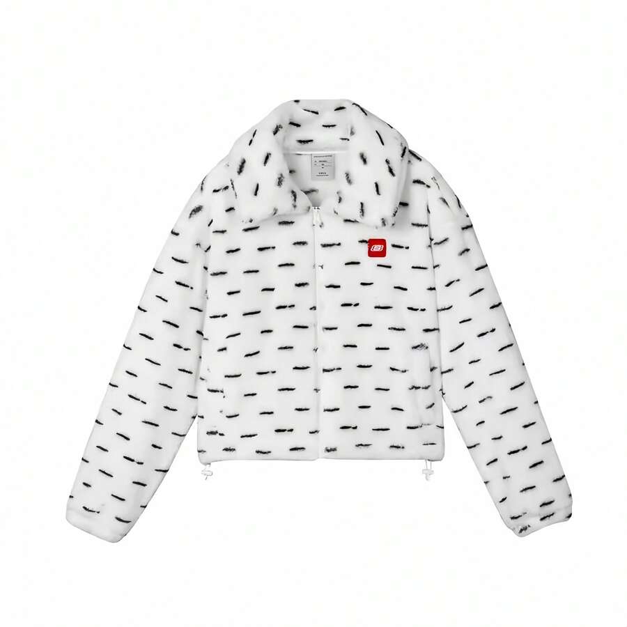 Skechers Women's Warm Knitted Fleece Jacket - White - View 1