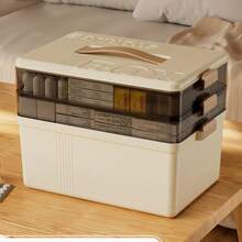 Medicine Box Storage Box, Sealed And Moisture-Proof With Lid, Multi-Layer Medicine Box. The Storage Of Medicine Is Convenient And Fast To Carry, Suitable For Outdoor And Household Use