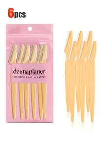 30 piezas. Set de recortador de cejas, recortador de cejas, recortador de cejas de mango largo, herramienta de belleza, utilizado para recortar las cejas, afeitadora, herramienta de exfoliación de precisión recortador de cejas, hoja de afeitadora facial, hoja de recortador de cejas y afeitadora con cubierta protectora, utilizado para eliminar el vello facial y corporal, adecuado para viajes, adecuado tanto para hombres como para mujeres. 1/3/6/12/24 piezas.