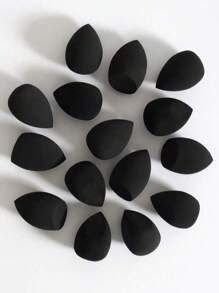 15pc Makeup Sponge, Random Shape, Suitable For All Skin Types, Latex-Free Multi-Purpose Makeup Sponge For Liquids, Creams And Powders, No Stripes, Smooth Make-Up Applications, Simple And Beautiful, Easy To Carry.