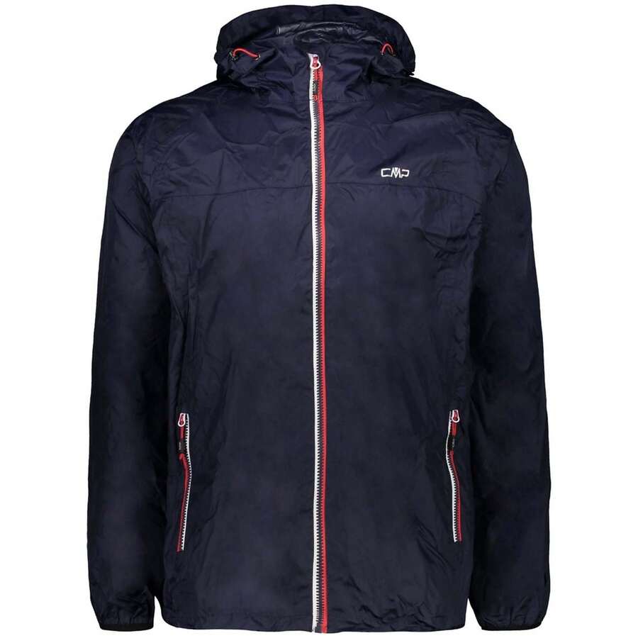 Campagnolo Fix Hood Raincoat For Men In Blue ✅ Delivery Within 24/72 Hours To Spain (Mainland)