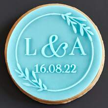 Customized DIY Cake Cutting Machine, Stamp Halloween And Christmas Embossed Biscuit Carving Tool, Knife, Festival Party, Wedding, Birthday Cake, 3D Mold, Baking Biscuit Embossed, Flip Sugar Mold, Letter Embossed Stamp, Soft Candy And Flip Sugar Pastry Baking Tool