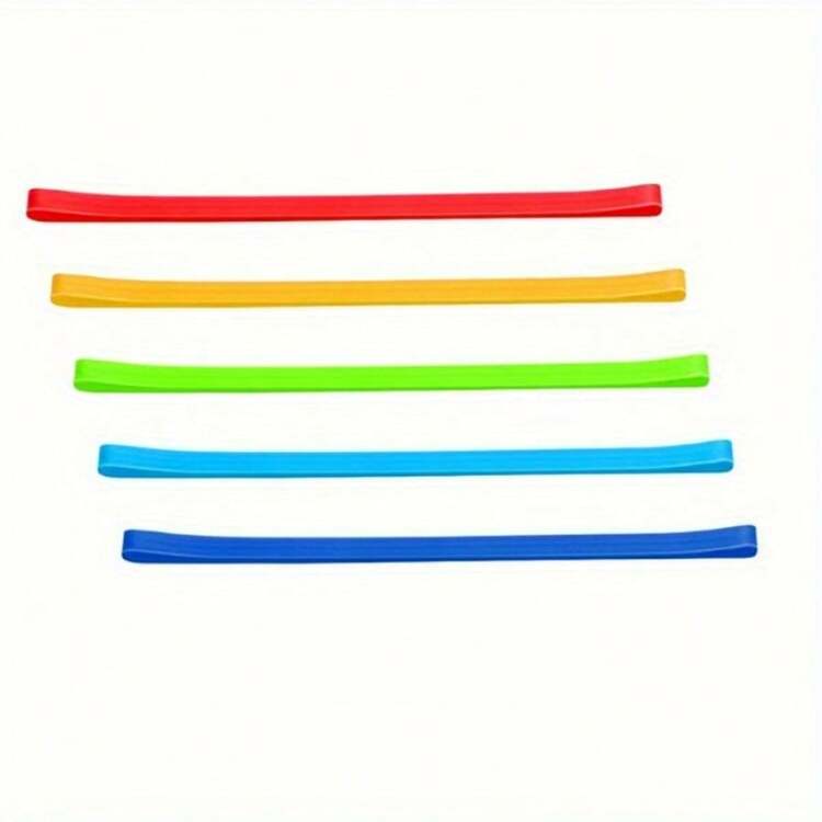 5pcs/Set Silicone Beach Towel Clips - Wind-Resistant Elastic Towel Racks, Suitable For Pool Chairs, Cruise Ship Accessories, Beach And Office Essential Towel Straps, Portable Accessories Storage - Black - View 8