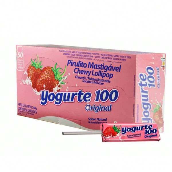 Pirulito Mastigável Yogurte 50 und - Dori