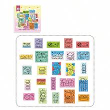 Korean Style High Transparency Label Sticker, Star Decor Suit For Scrapbooking, Card Making, DIY Star Background,School Supplies,Back To School