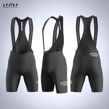 ltiilt 1pc Men's Seamless Bib Shorts, 6H High-Support Cycling Shorts, Moisture Wicking And Compressive, Suitable For Cycling, Mountain Biking & MTB