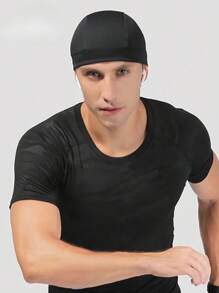 Musion Doublure de casque en maille absorbante de la transpiration, calotte crânienne à séchage rapide, Bonnet de sport pour coureur, motocycliste