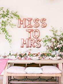 1 个 16 英寸玫瑰金字母设计装饰气球,A-Z 铝箔字母气球,DIY 派对装饰,生日、周年纪念、家居装饰、母亲节、新娘、单身派对、生日快乐横幅、照片背景、可定制字母气球 - 玫瑰金 - 查看 9