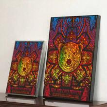 1-6 pezzi di cartellone di qualità HD della band Red Hot Chili Peppers, cartellone in carta bianca per decorare le pareti di studio, senza cornice
