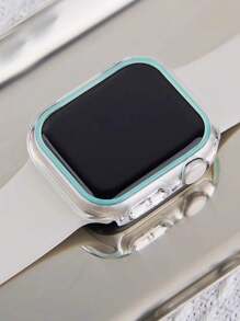 1 pezzo Custodia protettiva per Apple Watch S10 che brilla al buio, antigraffio, antiurto per 8/9/SE, Elegante copertura di orologio smart per 40mm/41mm/42mm/44mm/45mm/46mm/49mm