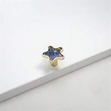 1 Pc European Style Shell Handles Zinc Alloy Flower Star Moon Cloud Furniture Handles Cabinet Dresser Drawer Knobs Cupboard Wardrobe Door Pulls Furniture Door Handle Hardware