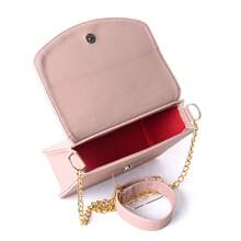 Blogger-Style Tennis Shoe Kit: Clutch Bag And Women's Tennis Shoes - Rusty Rose - View 8