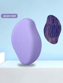 1个水晶脱毛器，男女通用，四季皆宜，无痛脱毛，便携温和，轻柔去角质，神奇脱毛工具，可重复使用，适用于腿部、手臂、背部、身体及其他部位。