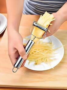 1set 3pcs Peeler Set: Peeling Knife, Scraper, Multi-Function Vegetable/Fruit Peeler For Kitchen Household, Potato, Apple Skin Remover