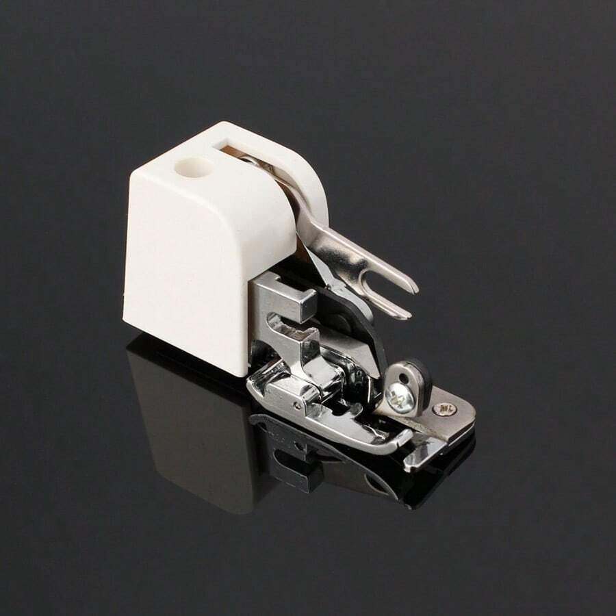 1pc Household Sewing Machine Parts SideCutter Overlock Presser Foot Press Feet For All Low Shank Singer - White - View 1