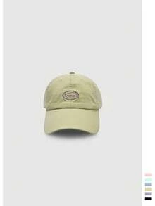 1 件装软冠简约休闲棒球帽，时尚平边按扣太阳帽，轻便男女通用春夏百搭字母刺绣棒球帽 - 字母棒球帽 - 查看 20