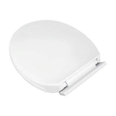 Vandise Toilet Seat 42x36cm Slow Soft Close Toilet Seats White, Top Fixing, Stay Tight Toilet Lid Oval Shape, Heavy Duty Anti-Bacterial Material Hygienic Easy To Clean For Bathroom Bathroom Decor Summer