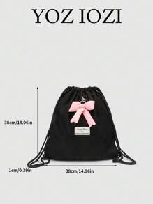 Rucsac de călătorie la modă cu închidere cu șnur, rucsac pliabil de mare capacitate pentru femei, studenți, activități în aer liber