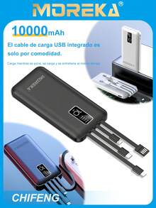 3 In 1 10000mAh K050 Portable Battery