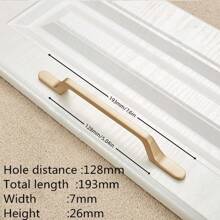 1 Pc Modern Simple Gold Cabinet Drawer Handle Nordic Shoes Cabinet Handle Wardrobe Door Single Hole Handle Furniture Hardware Accessories
