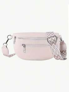 Sac à la taille  doux et pour femmes, sac de selle, nouveau sac polyvalent pour la poitrine, sac bandoulière croisé, sac de téléphone de voyage. - Multicolore - Voir 12