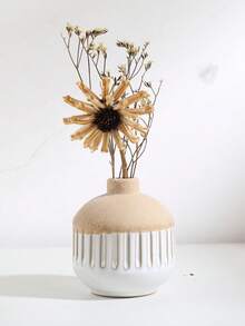 Set de 8 botellas de cerámica vintage con relieve para aceites esenciales, decoración de sobremesa para la sala de estar, entrada y mesita de noche