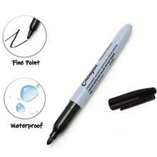 6pcs Vibrant Fine Tip Permanent Markers - Quick-Dry, Durable Ink For Office, Classroom, Home & Tattoo Artists - Assorted Colors, Office Stationery|Bold Lettering|Fade Resistant Ink Back To School - Sets - View 7