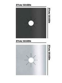 1/4 件 PTFE 燃气灶垫圈、炉灶保护垫圈、PTFE 清洁垫圈。 - 彩色 - 查看 10