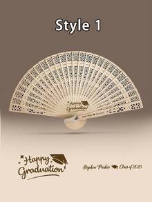 Personalized Graduation Fans Bachelor's Degree Graduation Gift Custom Nursing Graduation Favors Gift For 2025 Graduates Graduation Presents - Multicolor - View 6