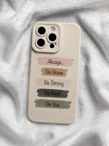 用 Creed Pattern 液体硅胶手机壳强化自己，全身保护，防震防摔，TPU 软橡胶外壳，兼容 Apple，兼容 - 彩色 - 查看 3