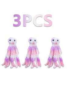 Cat Toys, Octopus Cat Stick Set, Three Section Cat Stick Assembly, Cat Rod, Cat Toys, Kitten Kitten, Kitten, Grind Teeth, Cat Toys, Biting Cat Toys, Playing Interactive Toys - Multicolor - View 18