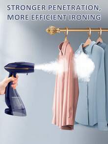 PANCERKA 1PC Compact Travel Garment Steamer - 1500W, Fast 30s Heat-Up, Generous Water Capacity, Auto Shut-Off, Steady Steam For Quick Wrinkle Erasure (EU Plug) - UK Plug(220-240V) - View 11