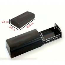 1pc Black Plastic Creative Magnetic Car Key Safe Box Hidden Storage For Home Office Car Truck Caravan Secret Box - Black - View 4