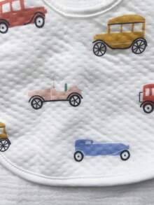 3pcs Baby Random Print Bib, For Christmas - Multicolor - View 10