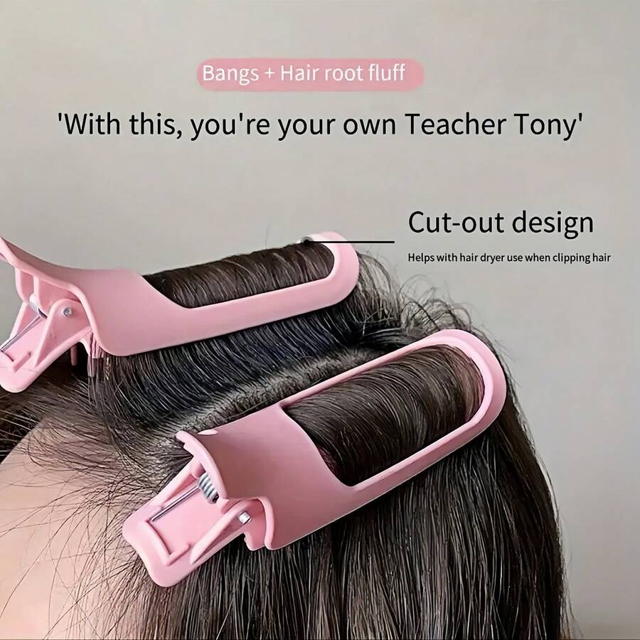 1/2PCS High Volume Hair Clip For Women 2025 New Style Crown Top Hair Root Volumizer Bangs Styling Clip Perfect For Daily Use And Parties