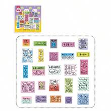 Korean Style High Transparency Label Sticker, Star Decor Suit For Scrapbooking, Card Making, DIY Star Background,School Supplies,Back To School