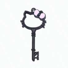 Sanrio New Kitty Cat Macaron Color Pendant Accessories, DIY For Earrings, Phone Chains, Necklaces