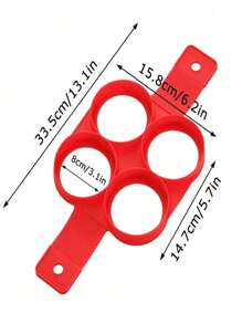 Stampo per pancake, stampo per omelette, stampo in silicone riutilizzabile per pancake con 4/7 camere a forma di fiore, accessori essenziali per la cottura e la cucina