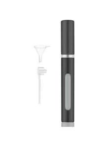 1 pièce Flacon de parfum de voyage rechargeables de 5 ml, vaporisateur d'atomiseur vide mini pour parfum, bouteilles de vaporisation de taille voyage portables avec entonnoir, cadeaux pour filles, femmes, mère, décoration de salle de bain, été, rentrée scolaire