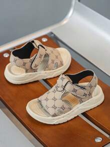 Sandali casual con suola morbida per bebè unisex, scarpe da passeggio versatili per bimbi in estate