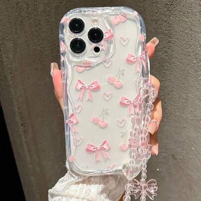 Funda protectora de teléfono a prueba de golpes, con borde ondulado de crema, diseño impreso compatible con iPhone 16, 11, 13, 16 Pro Max y Galaxy S23, S24, S25, A13 4G, A22, A21S, A51 4G, A52, S22 Ultra, Redmi 10, resistente al agua y a los arañazos
