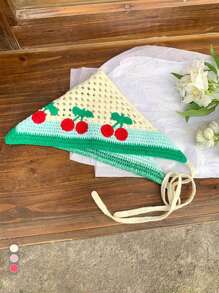 1 Stück französischer Dopamin-Ditsy-Blumenmuster-Bandana-Haarreif, ländlicher Sommerstil Kopftuch für Frauen, ästhetischer kleiner Gänseblümchen Haaraccessoire für Strandfotoshootings, Frühling/Herbst, Haaraccessoire