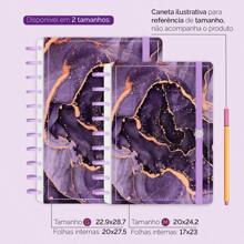 iscool Caderno Disco + Iscool 140 Fls Inteligente Mármore Cores