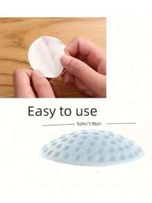 3Pcs Door Bumper Protector - Suitable For Doors, Cabinet Doors, Refrigerator Doors, Toilet Seats, Provides Impact Protection To Prevent Dents And Scratches, Ideal For Noise Reduction And Protection Of Door Walls At Home